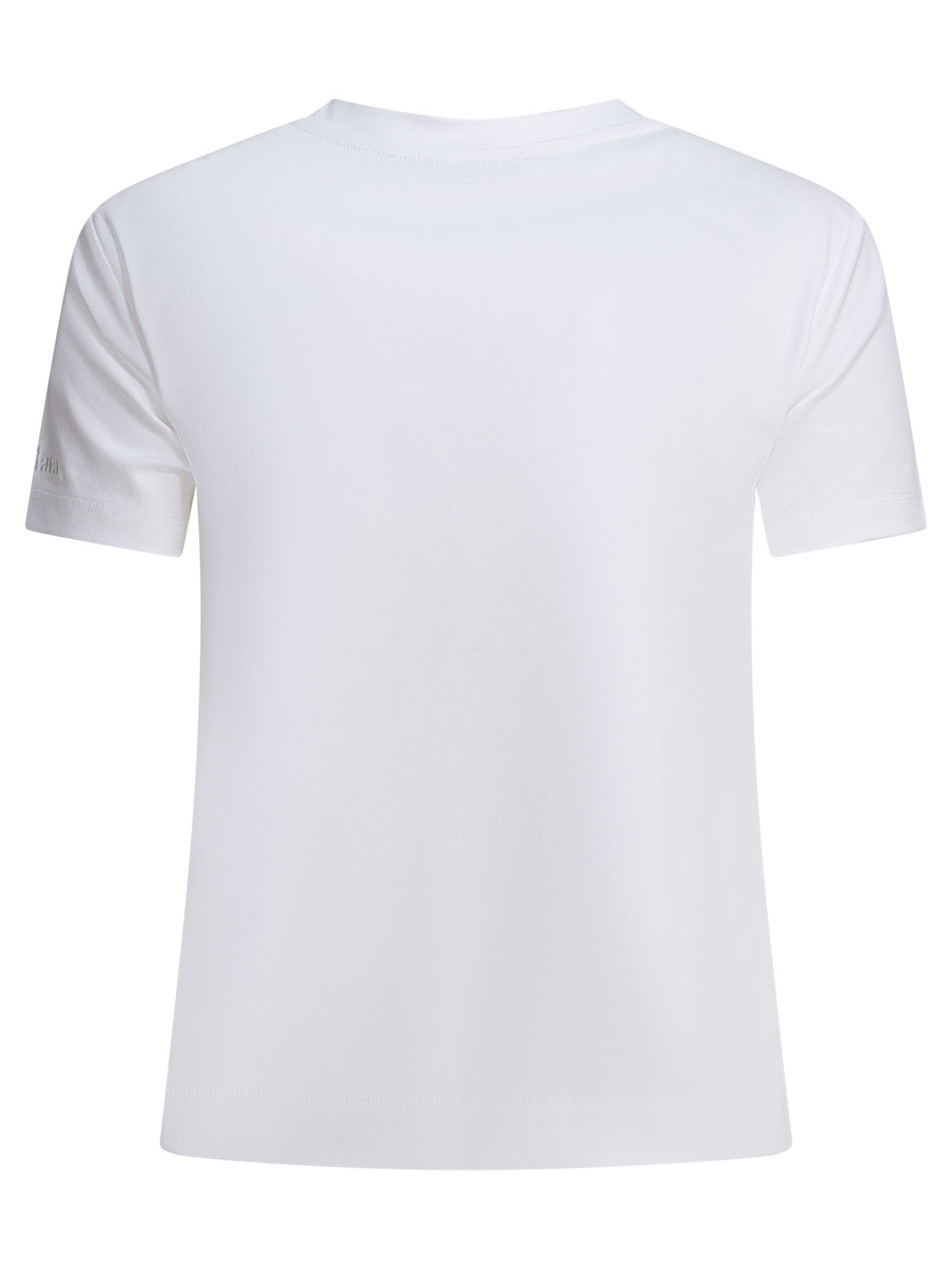 Max Mara Pure Short-sleeved cotton t-shirt - White