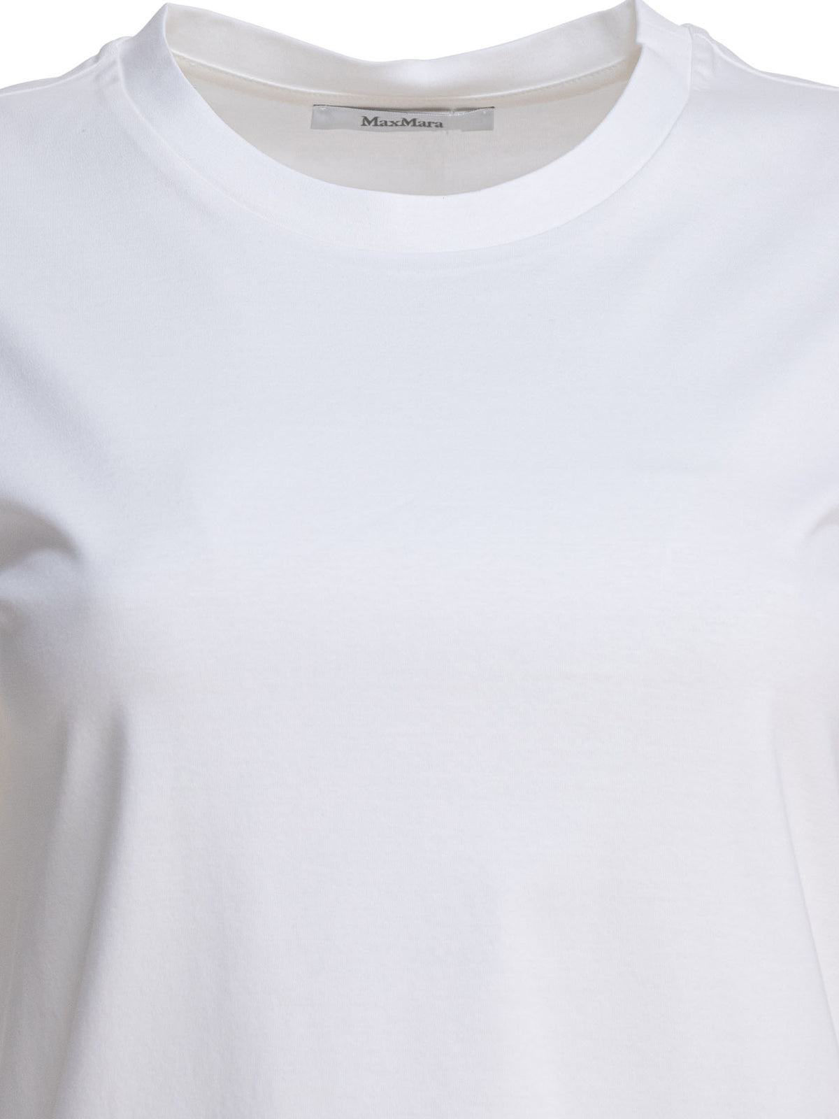 Max Mara Pure Short-sleeved cotton t-shirt - White