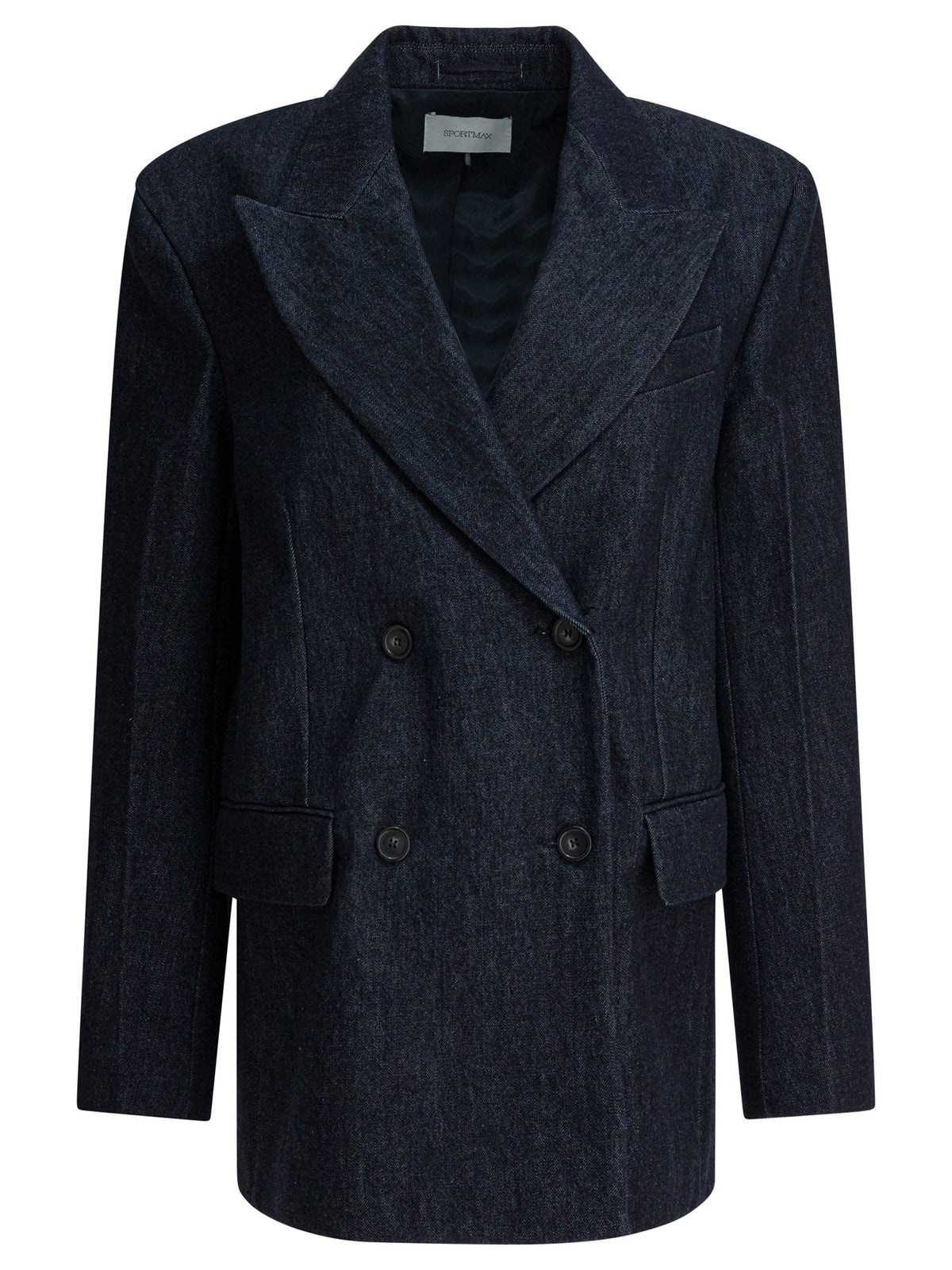 Max Mara Sportmax Oversized double-breasted blazer - Blue