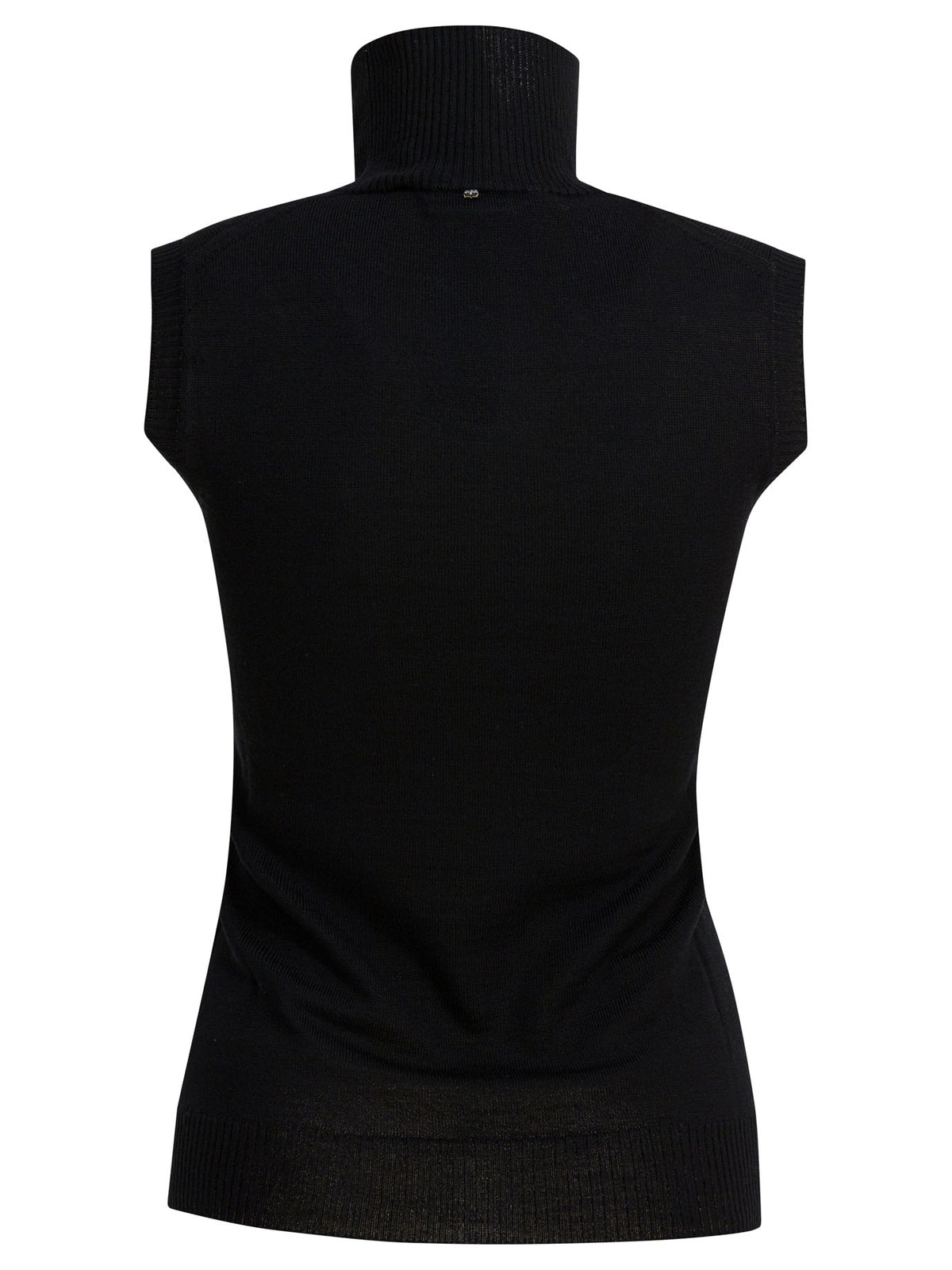 Max Mara Sportmax Mock neck sleeveless - Black