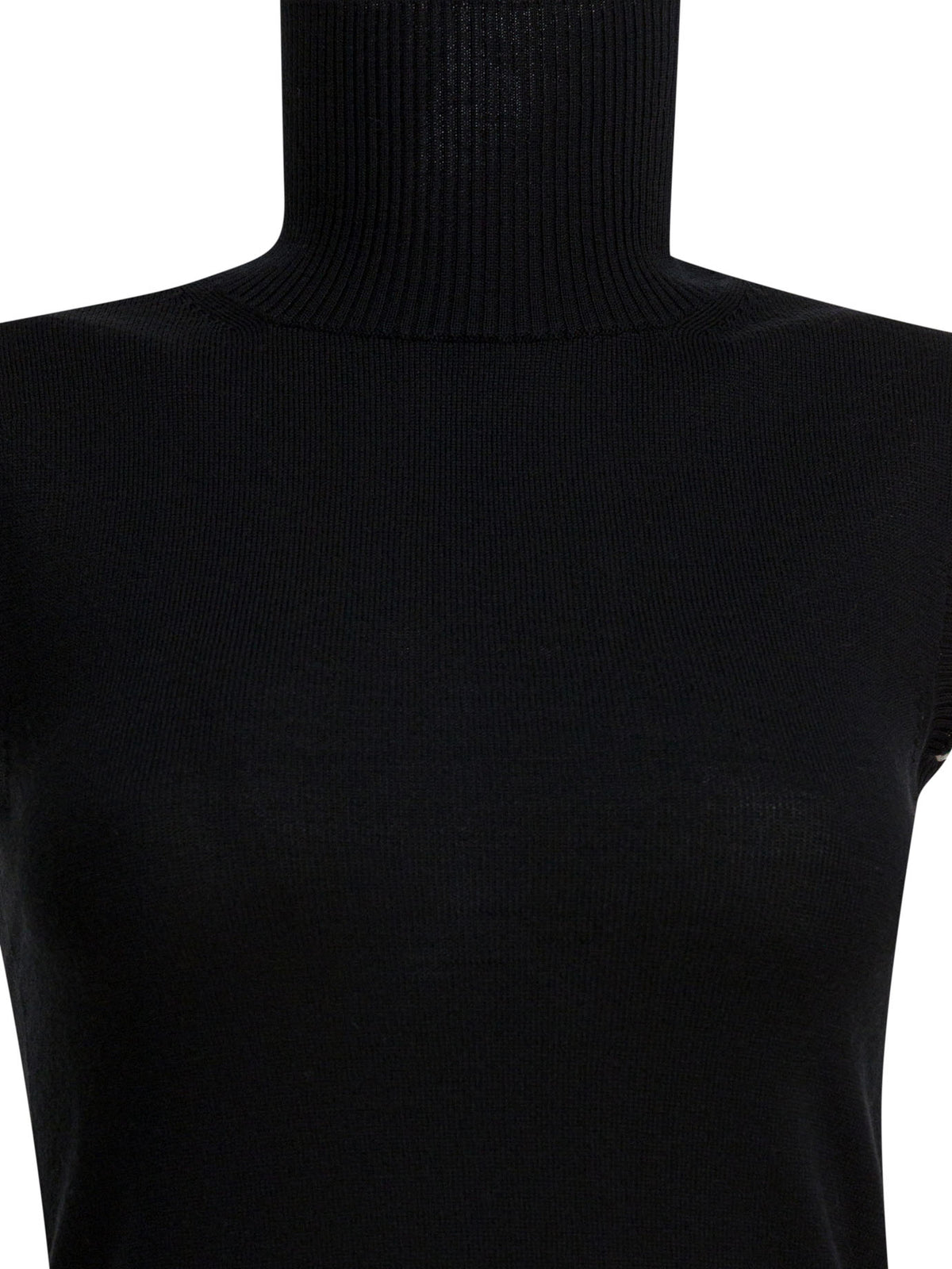 Max Mara Sportmax Mock neck sleeveless - Black