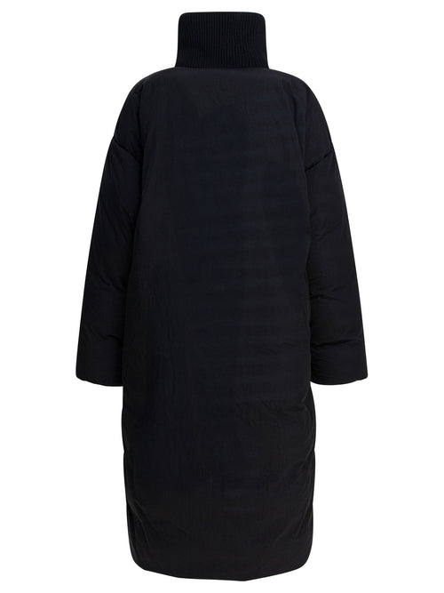 Max Mara Sportmax Long anti-drip down jacket - Black