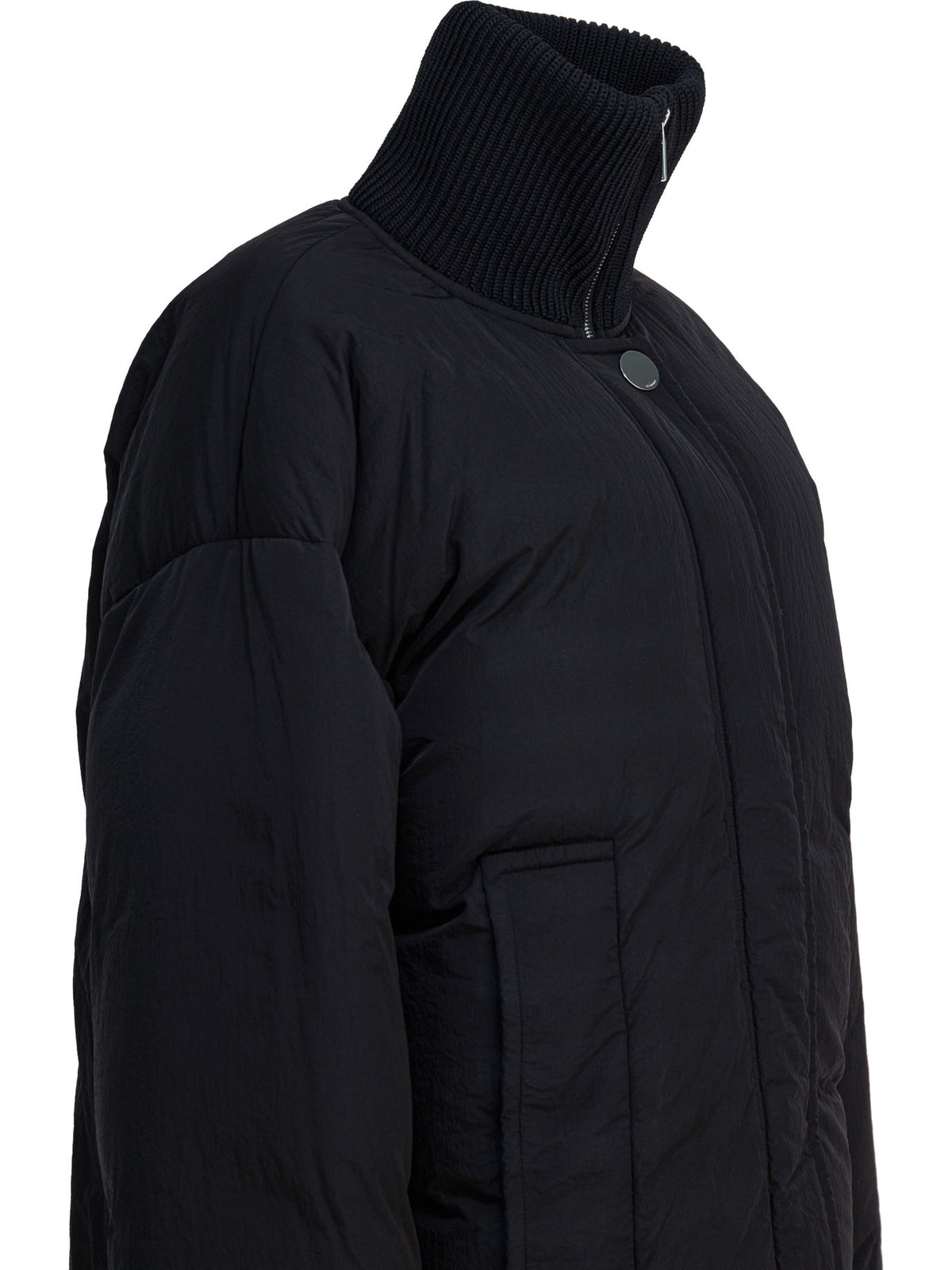 Max Mara Sportmax Long anti-drip down jacket - Black