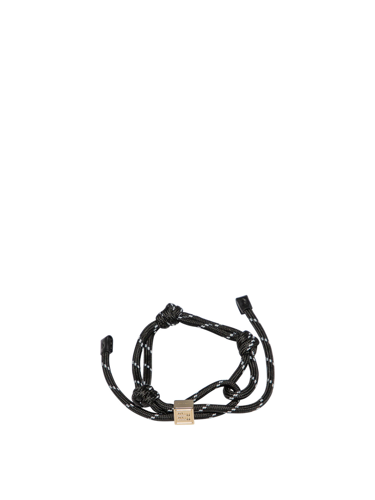 Miu Miu Rope bracelet - Black