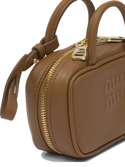 Miu Miu Micro bag "Beau" - Brown
