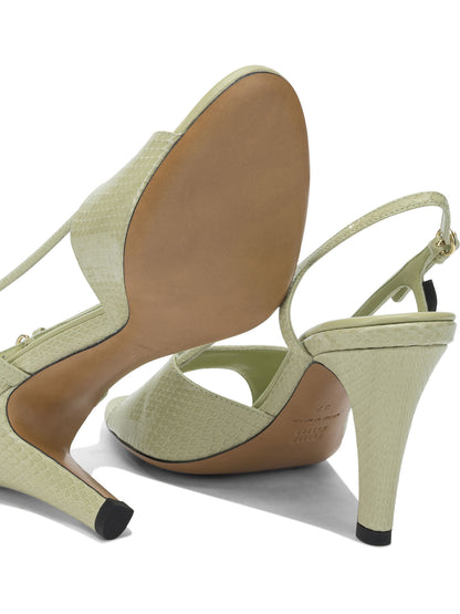 Miu Miu "Ayers" slingback sandals - Green