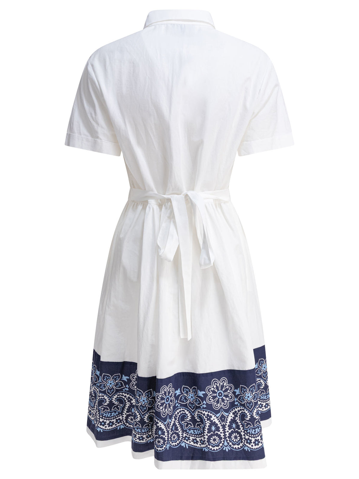 Miu Miu Cotton midi dress - White