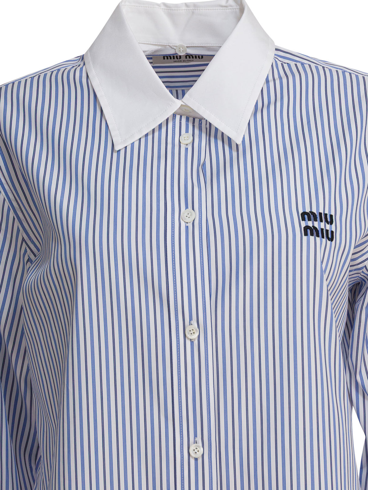 Miu Miu Cotton poplin shirt - White