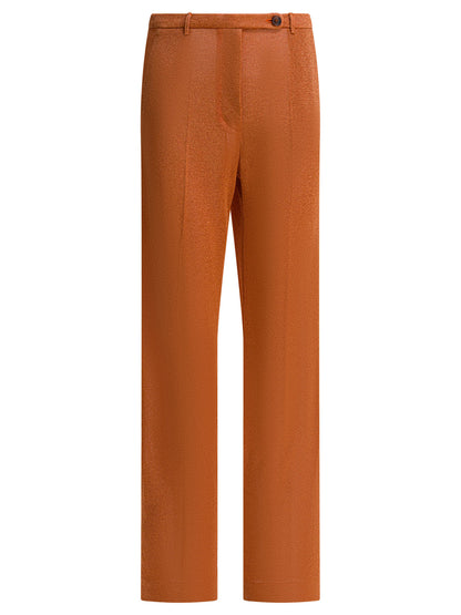 Miu Miu Lurex pants - Orange