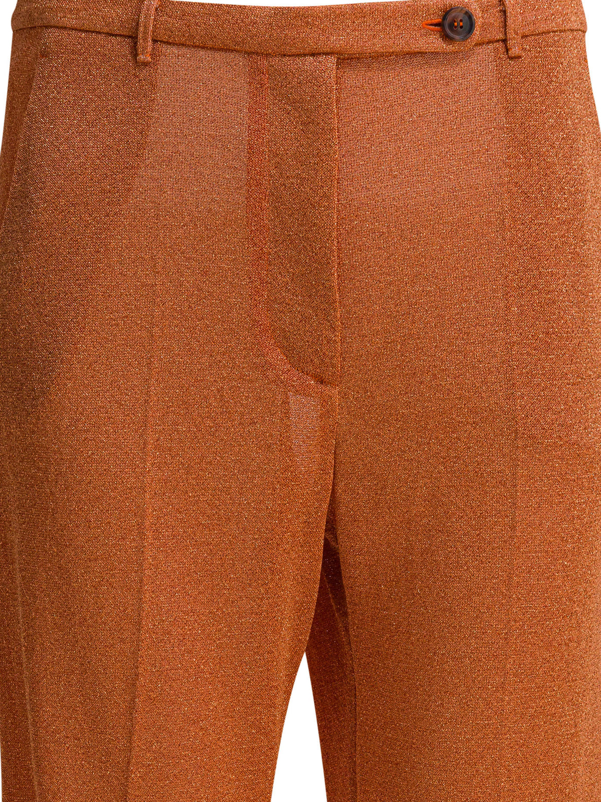 Miu Miu Lurex pants - Orange