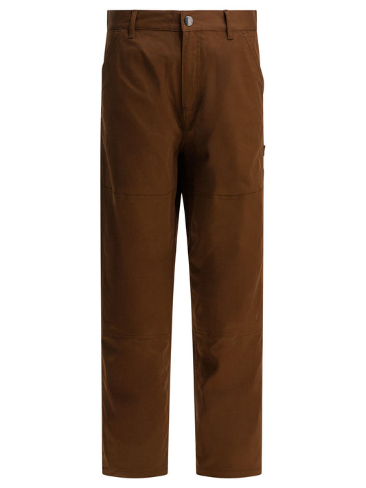 Moncler Wide-leg pants - Brown