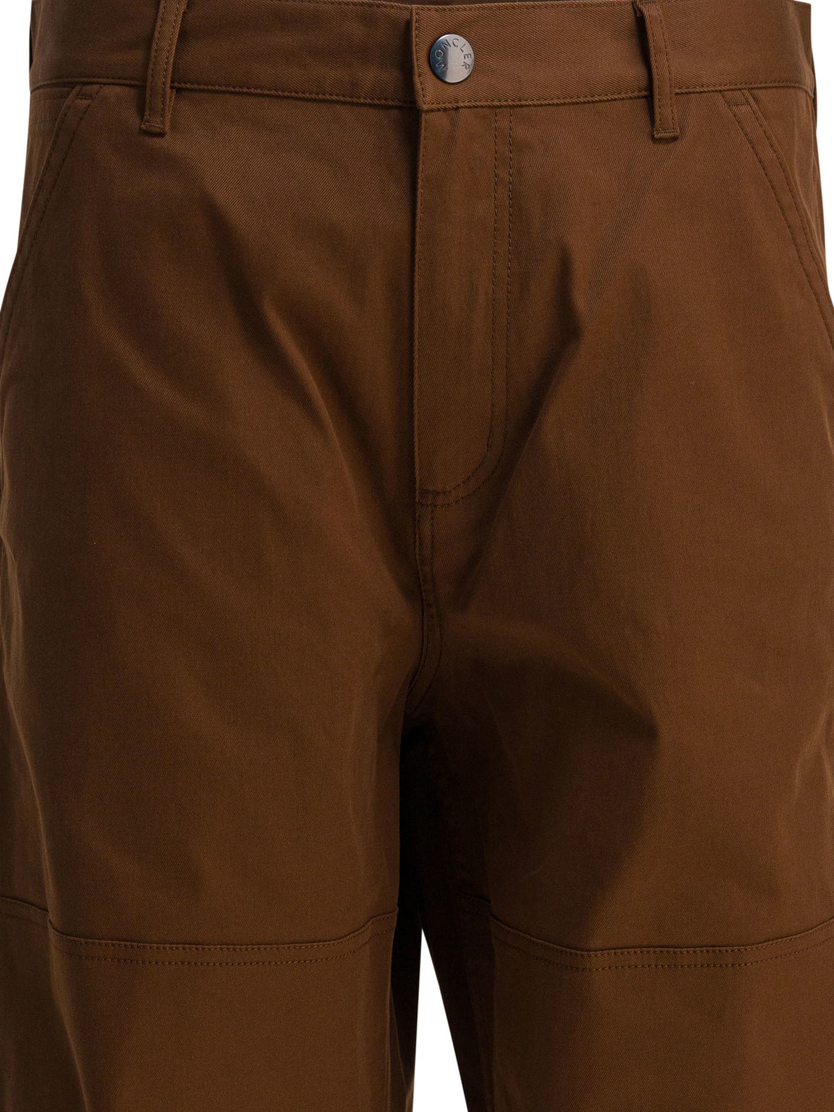 Moncler Wide-leg pants - Brown