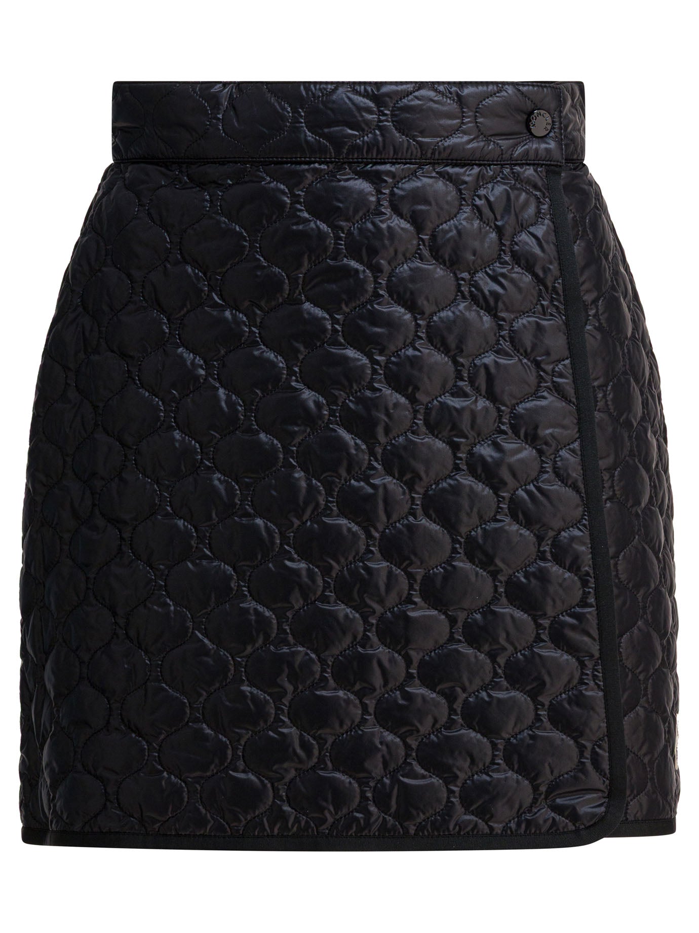 Moncler Quilted wrap skirt - Black