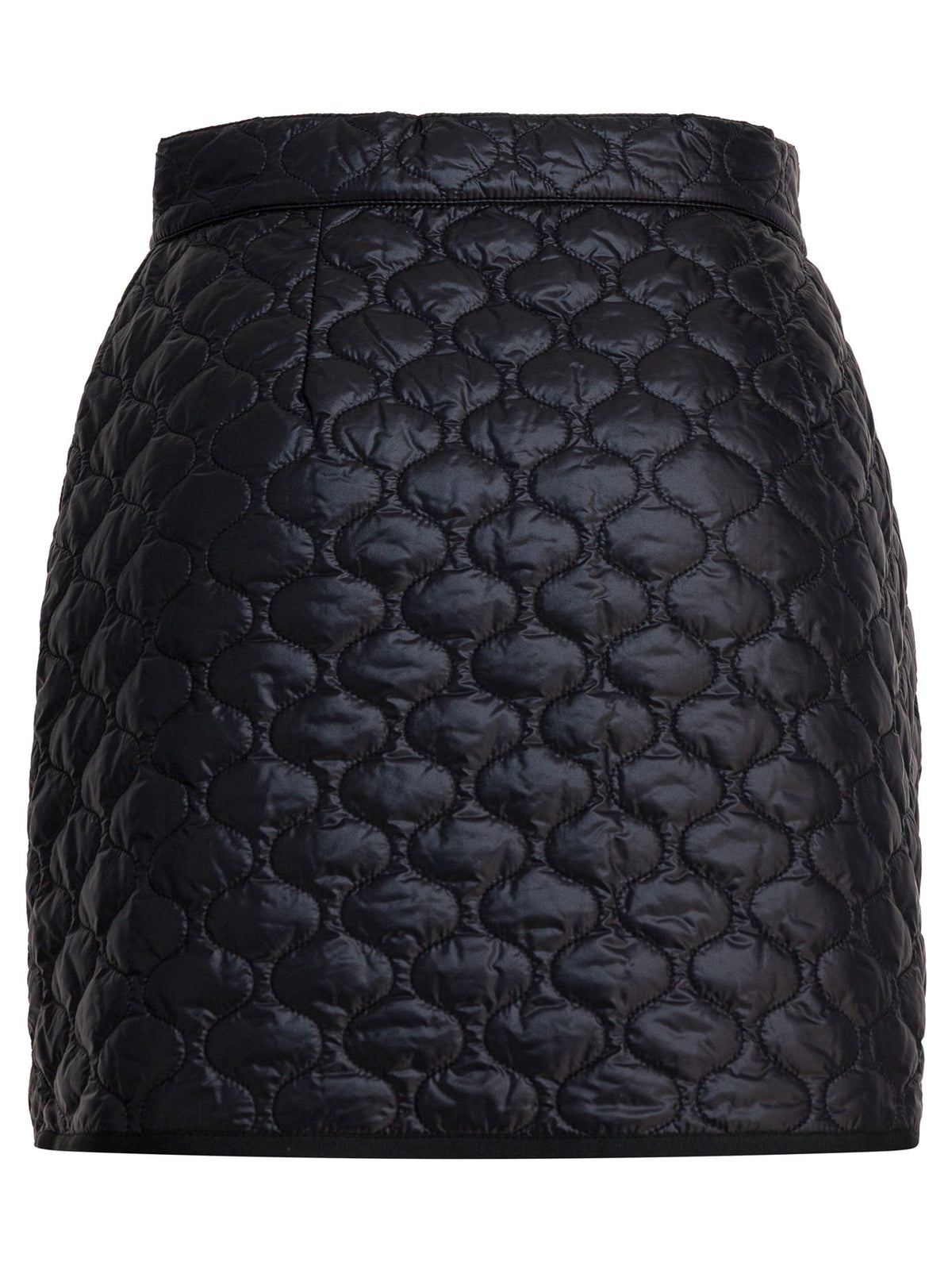 Moncler Quilted wrap skirt - Black