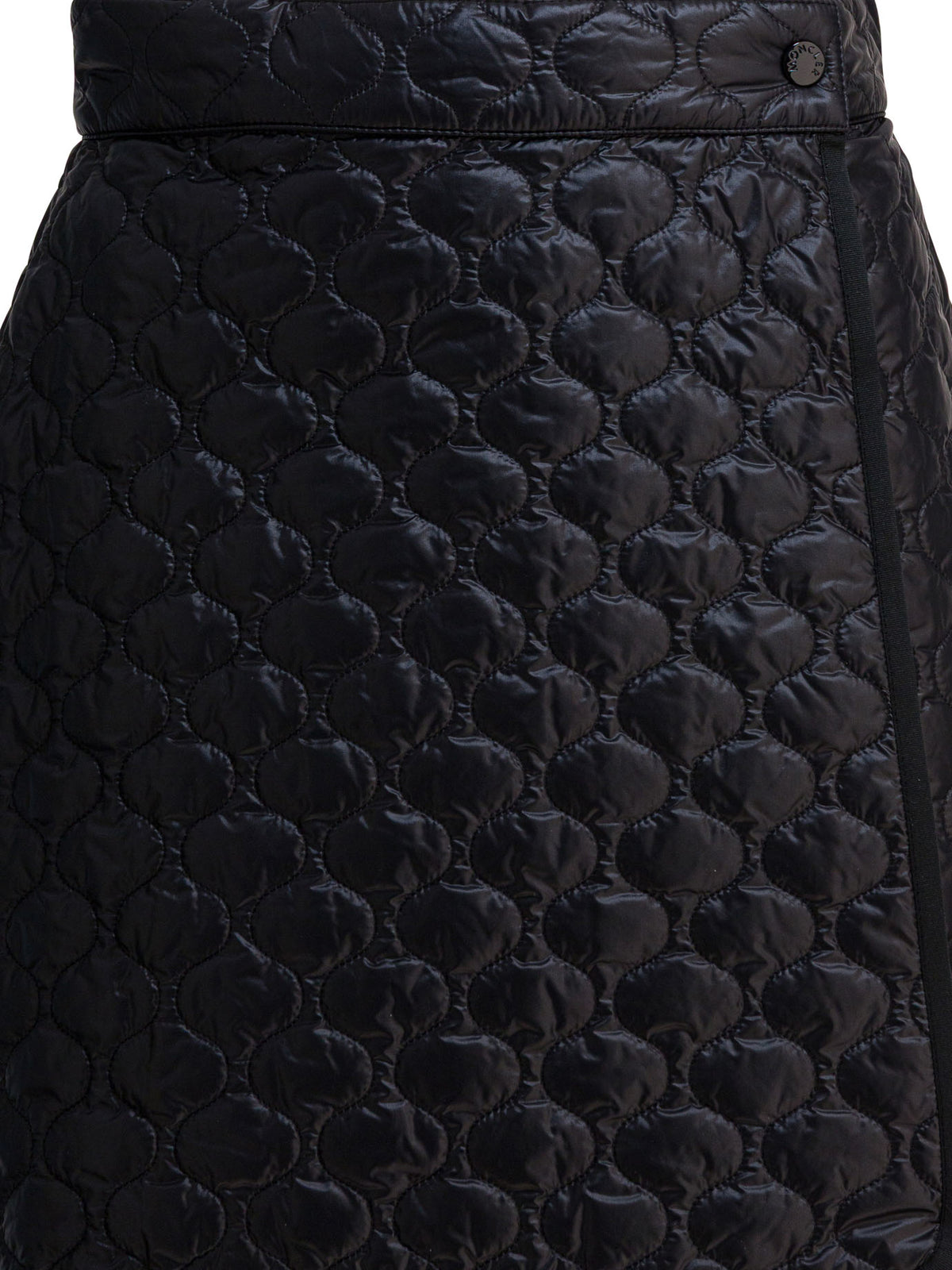 Moncler Quilted wrap skirt - Black