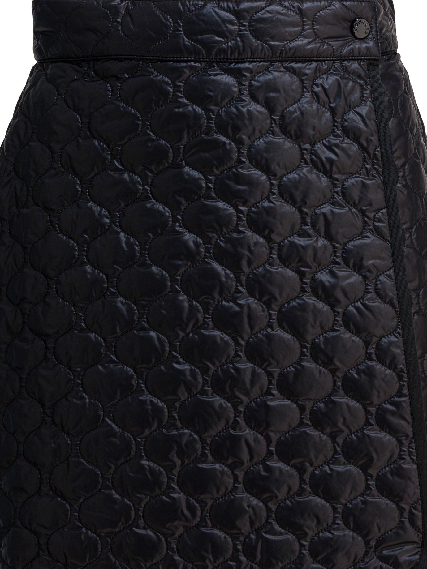 Moncler Quilted wrap skirt - Black