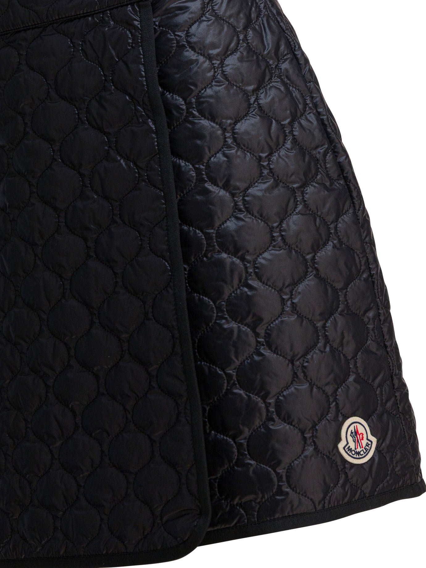 Moncler Quilted wrap skirt - Black