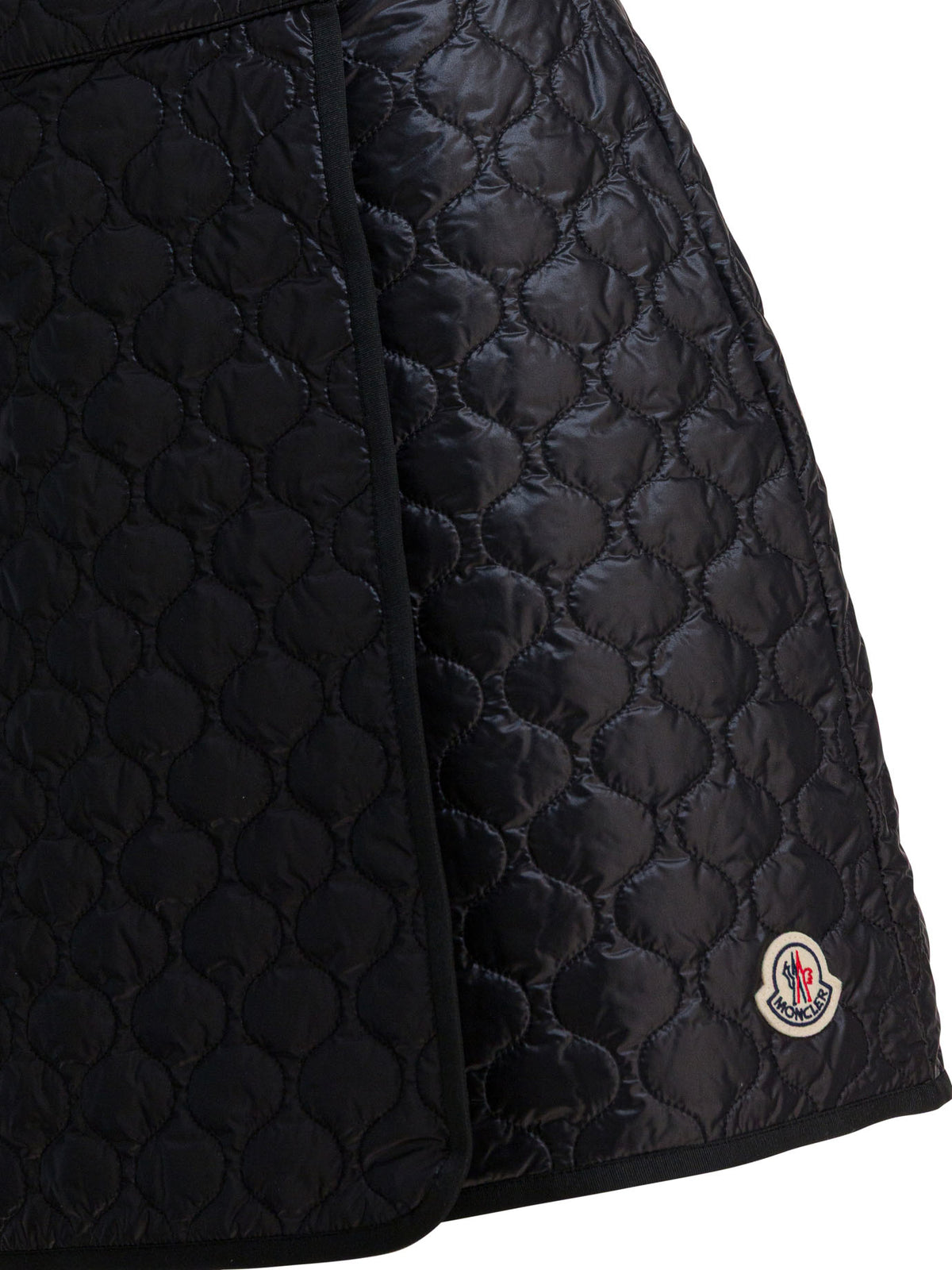 Moncler Quilted wrap skirt - Black