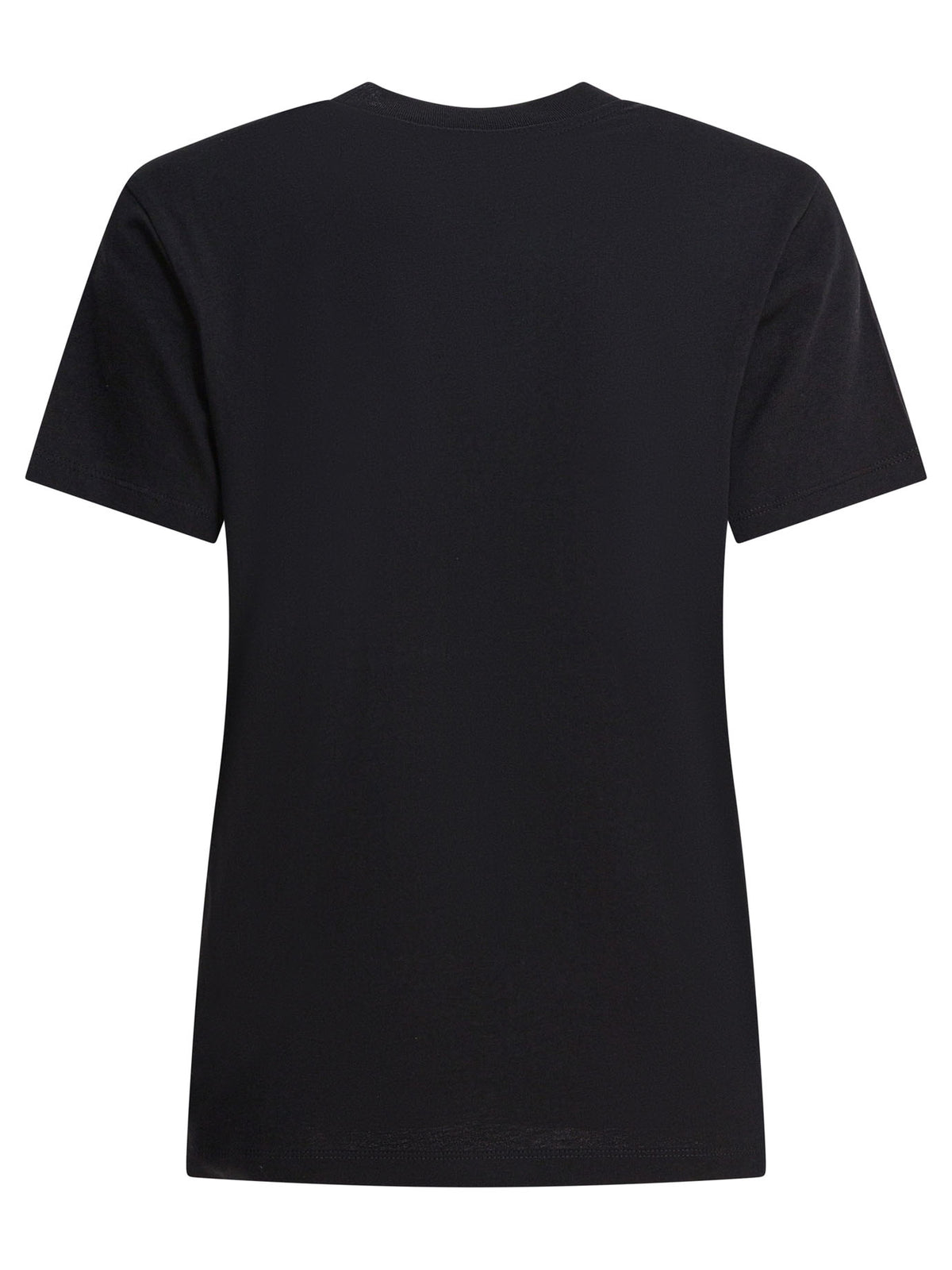 Moncler T-shirt with embroidered logo - Black