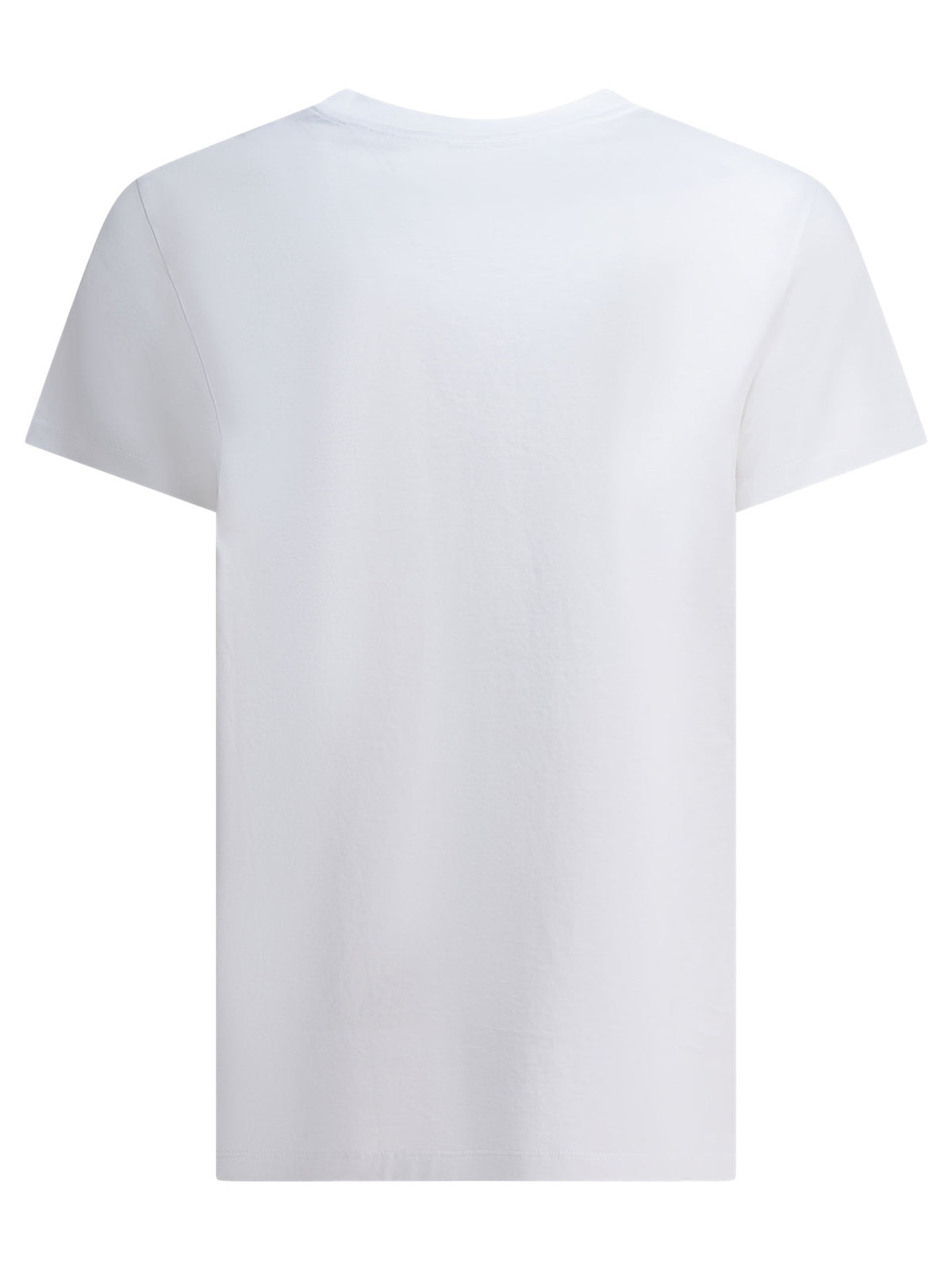 Moncler Crewneck t-shirt with logo - White