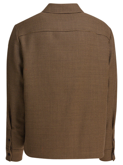 Moncler Padded Overshirt "Escaut" - Brown