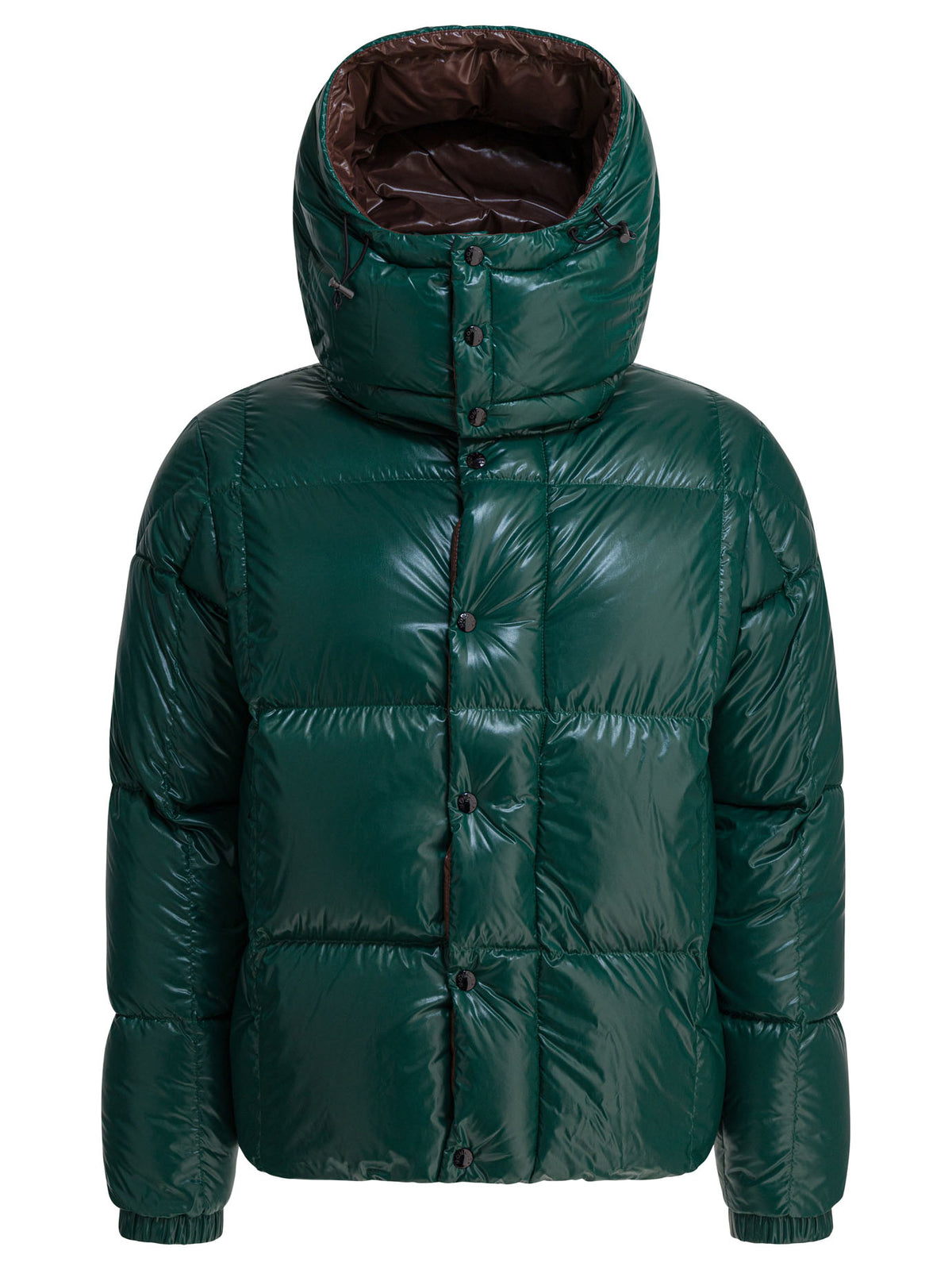 Moncler Short down jacket "Parana" - Green