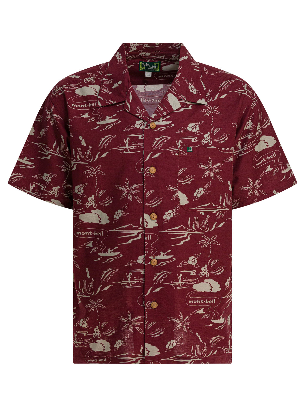 Montbell Shirts - Bordeaux
