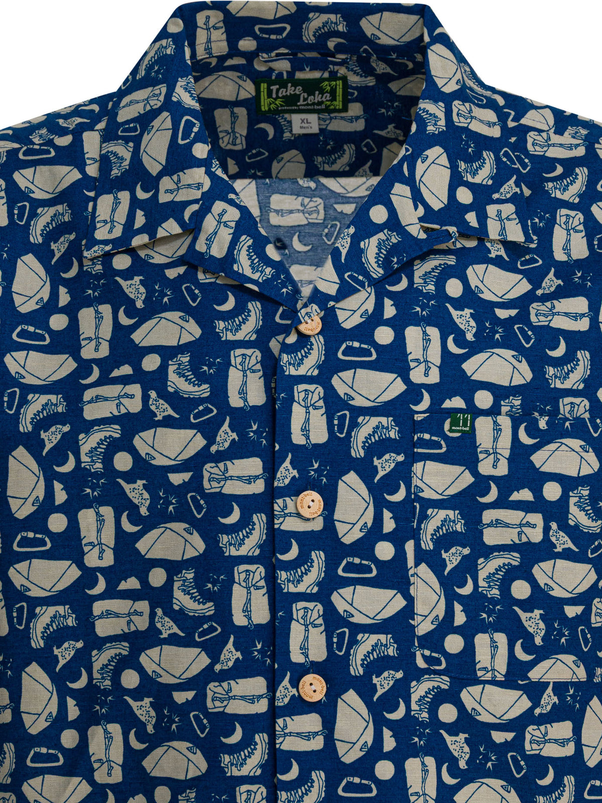 Montbell Shirts - Blue
