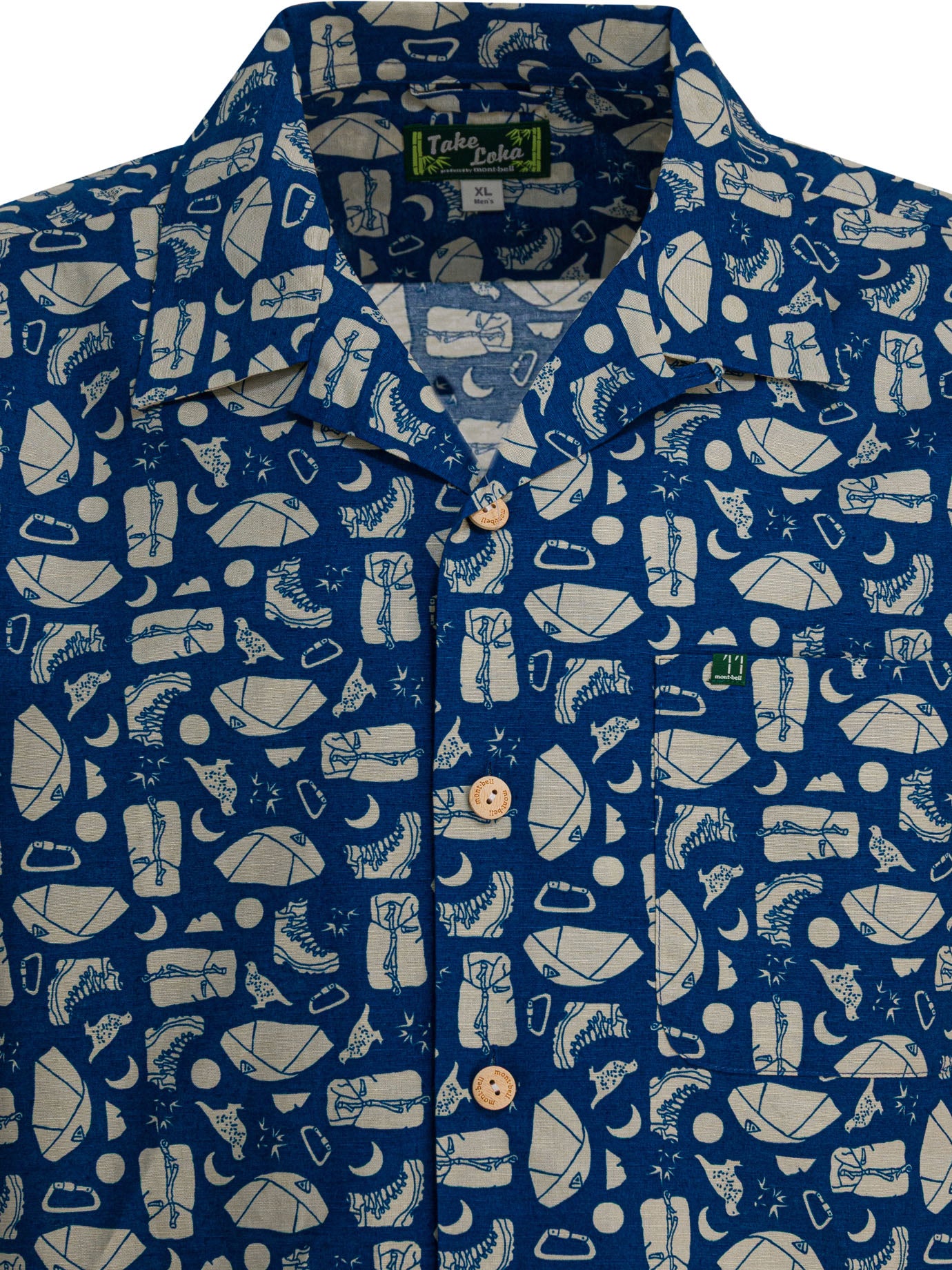 Montbell Shirts - Blue