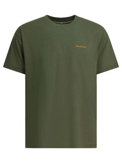 Montbell T-shirts - Green