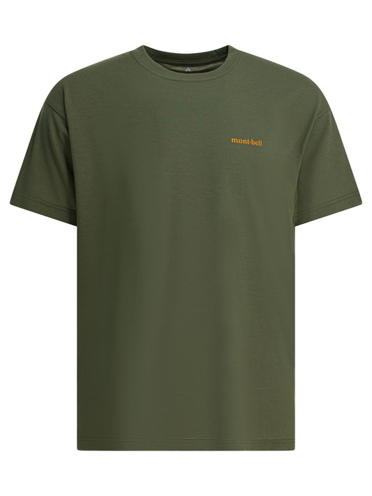 Montbell T-shirts - Green