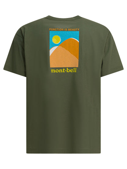 Montbell T-shirts - Green