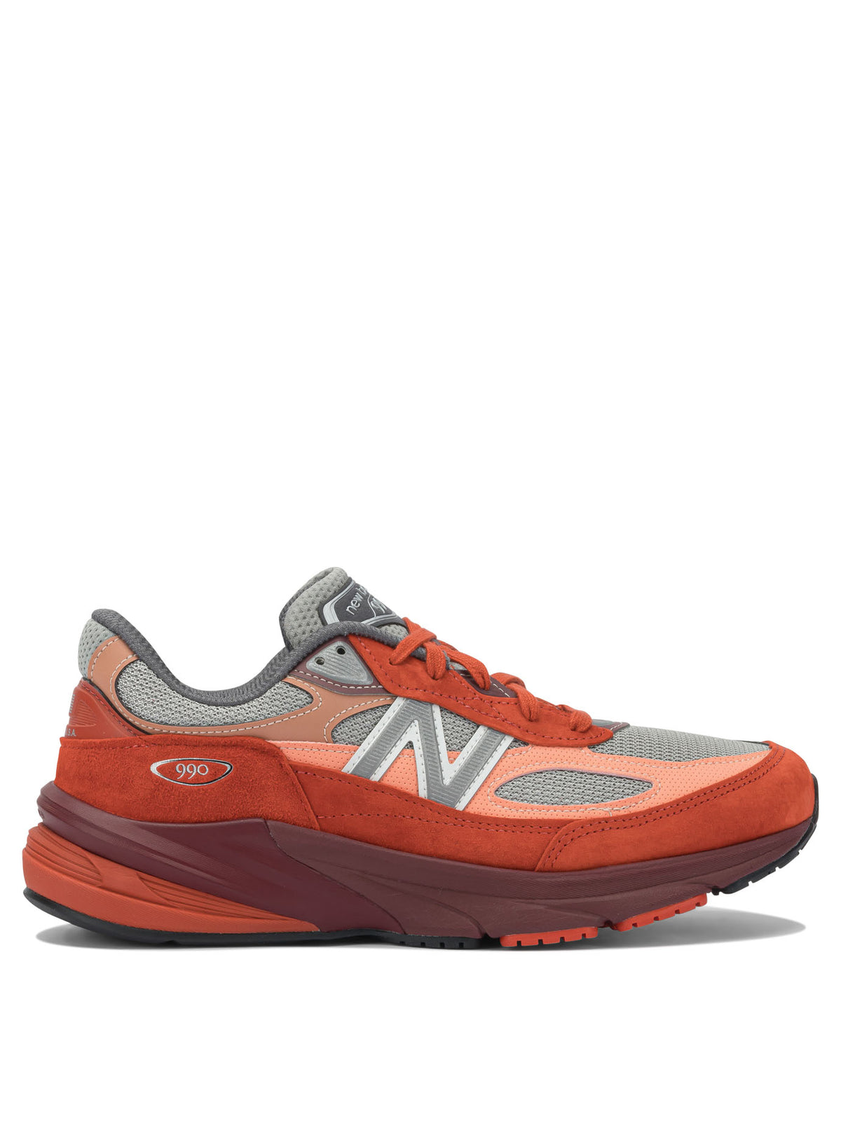 New Balance "Made in USA 990v6" Sneakers - Red