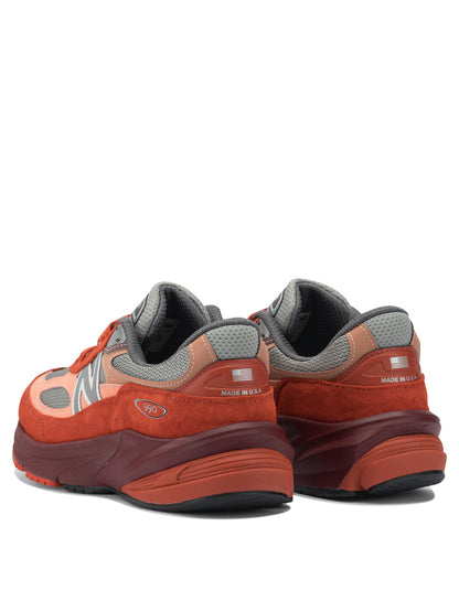 New Balance "Made in USA 990v6" Sneakers - Red