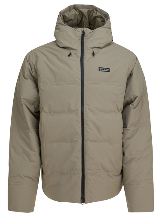 Patagonia "Jackson Glacier" short down jacket - Beige