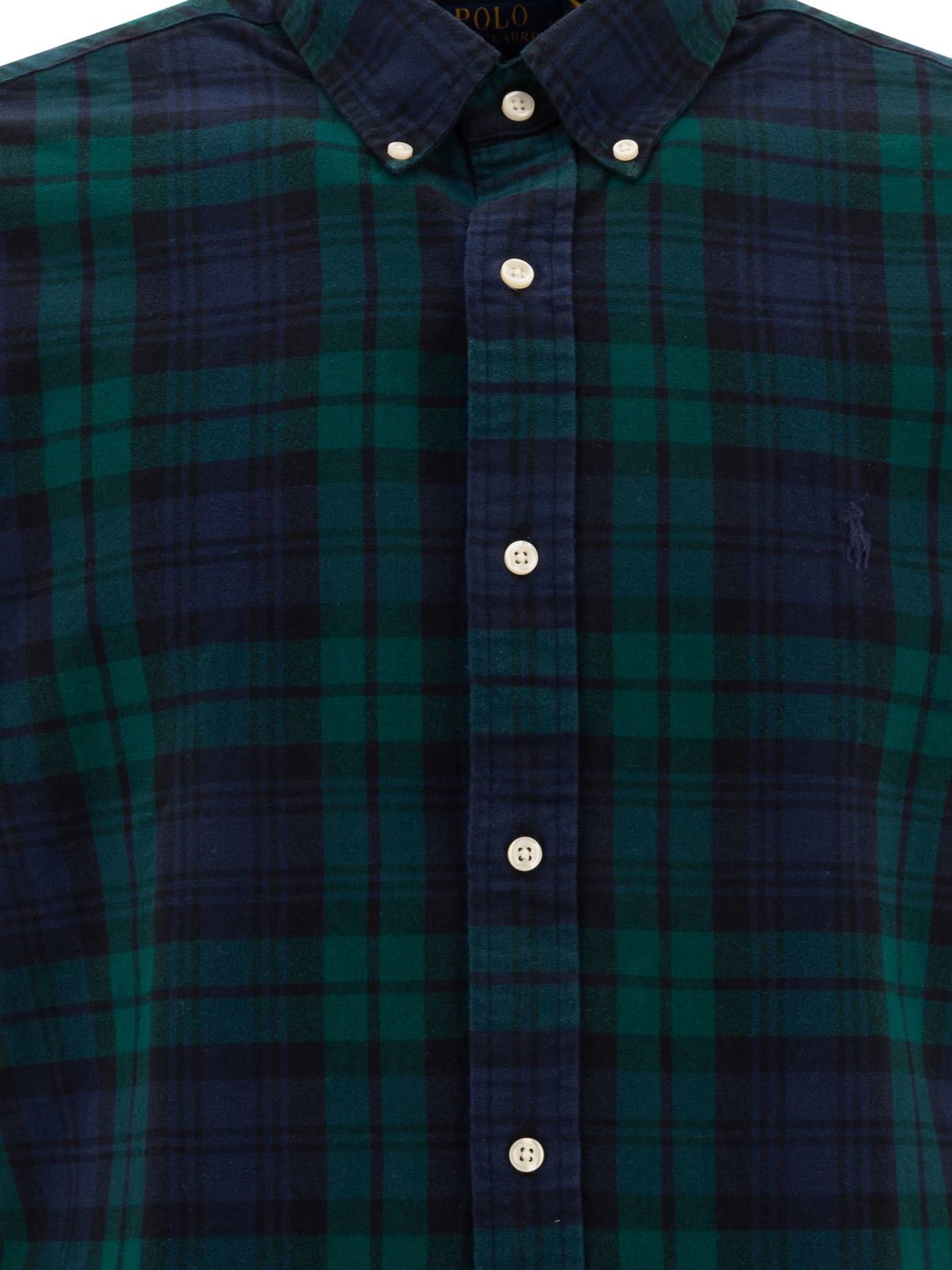 Polo Ralph Lauren Casual classic-fit plaid shirt - Green