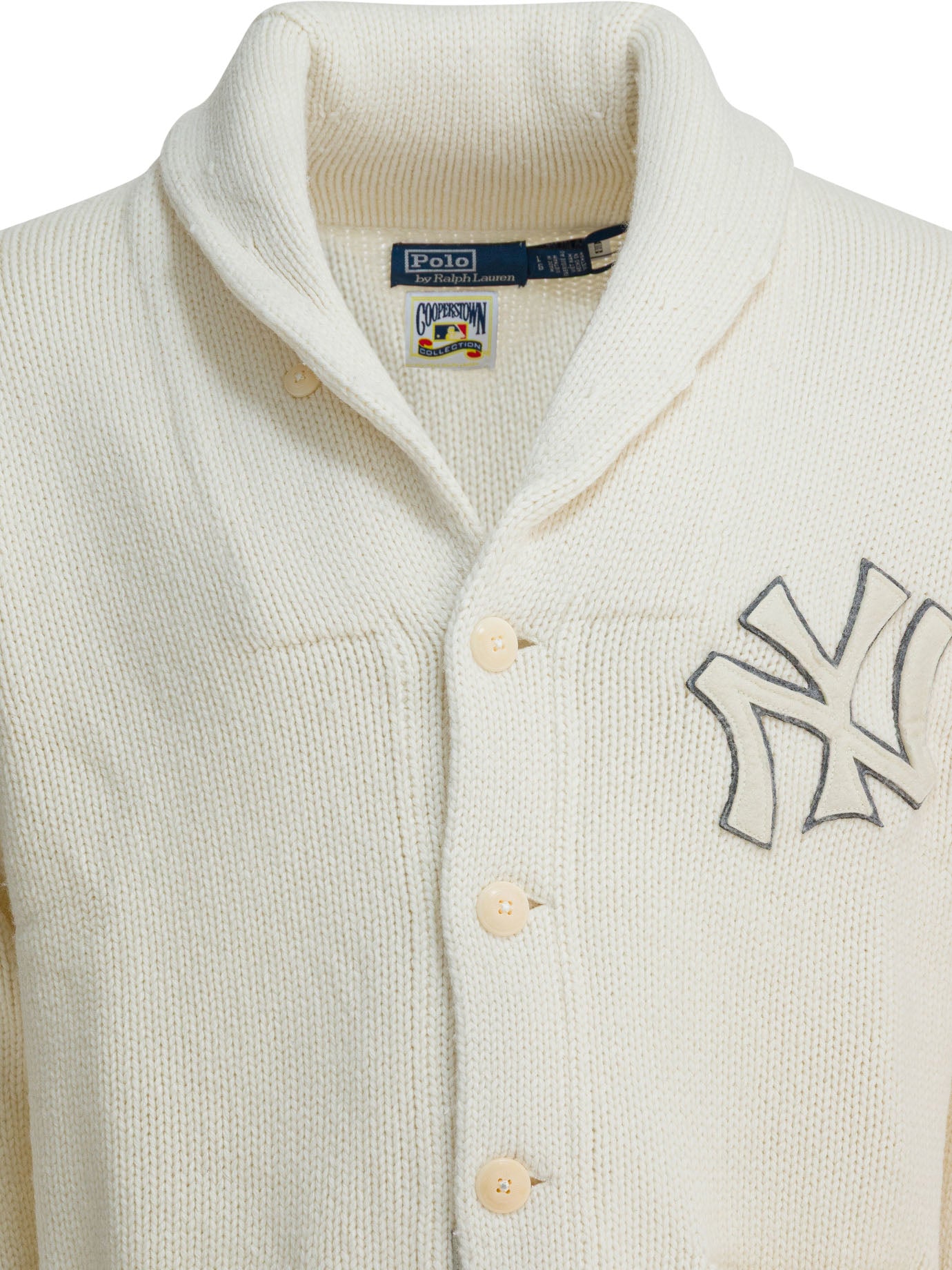 Polo Ralph Lauren "New York Yankees™ wool cardigan - White