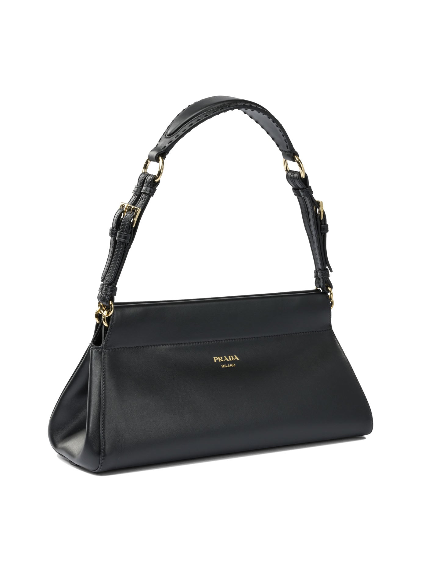 Prada "Prada Enchaîné" Shoulder Bag - Black