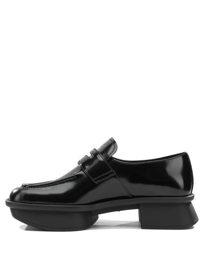 Prada Moccasins with platform - Black