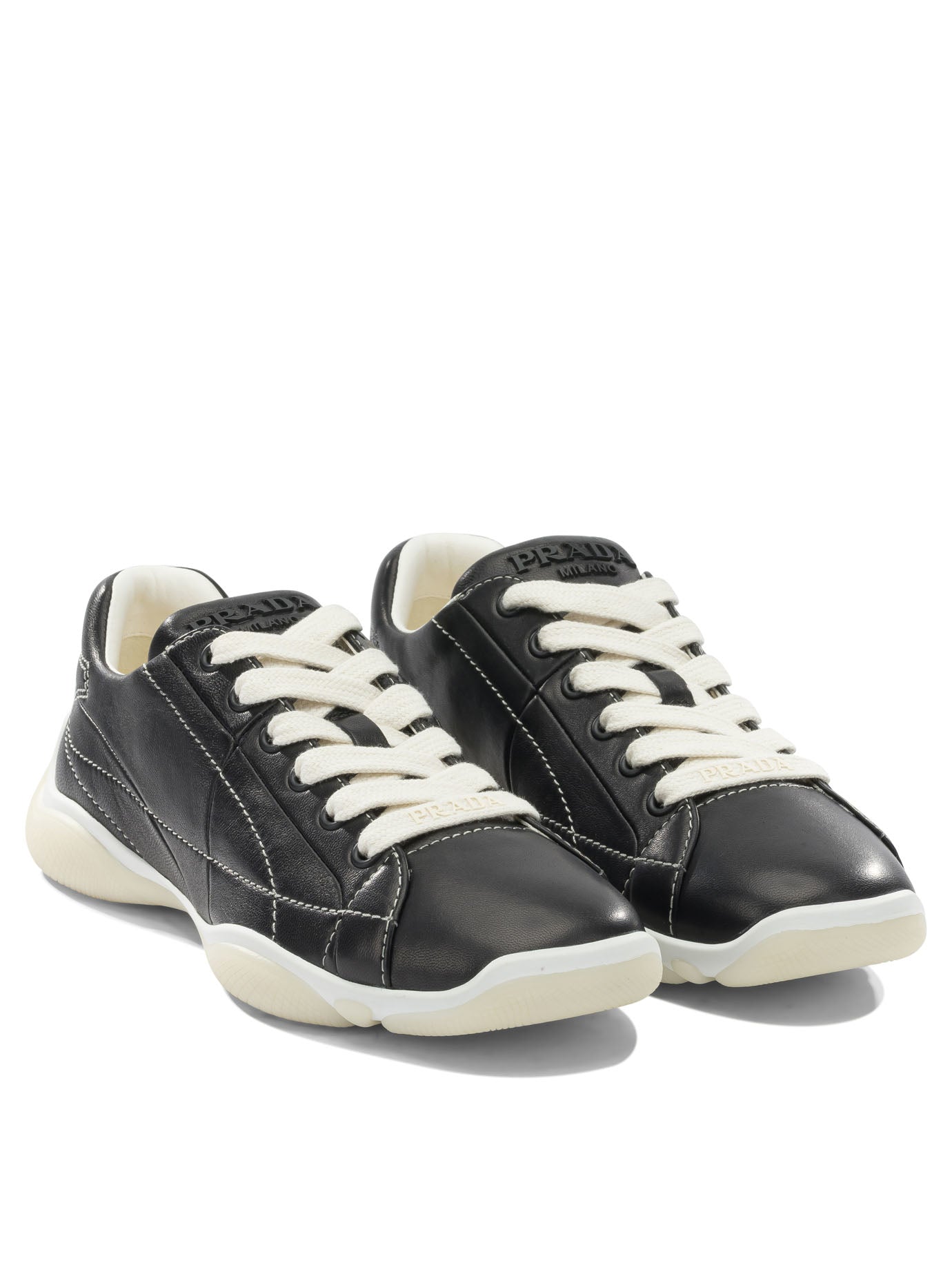 Prada Leather sneaker - Black