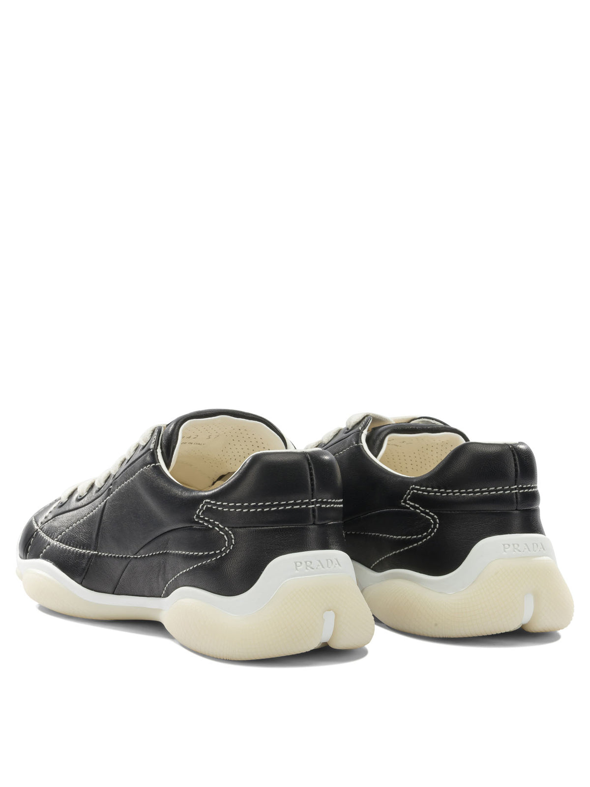 Prada Leather sneaker - Black