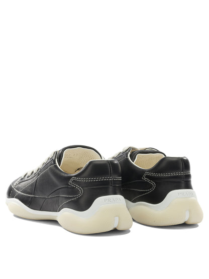 Prada Leather sneaker - Black