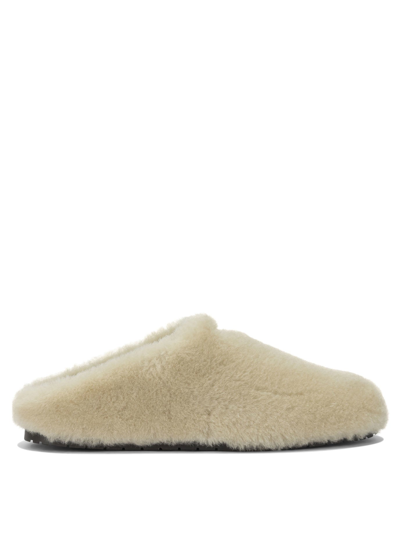 Prada Sheepskin sabots - Beige