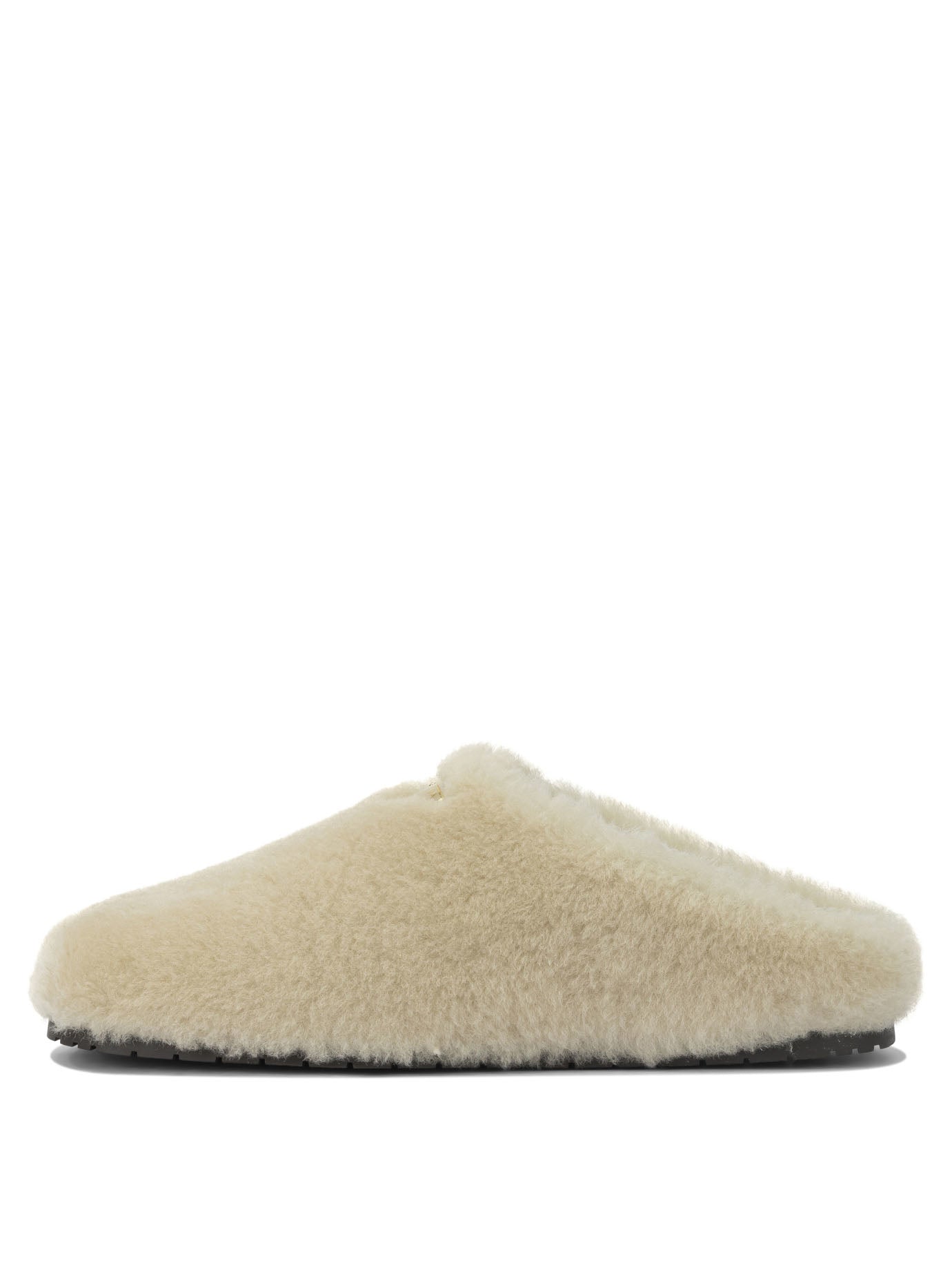 Prada Sheepskin sabots - Beige