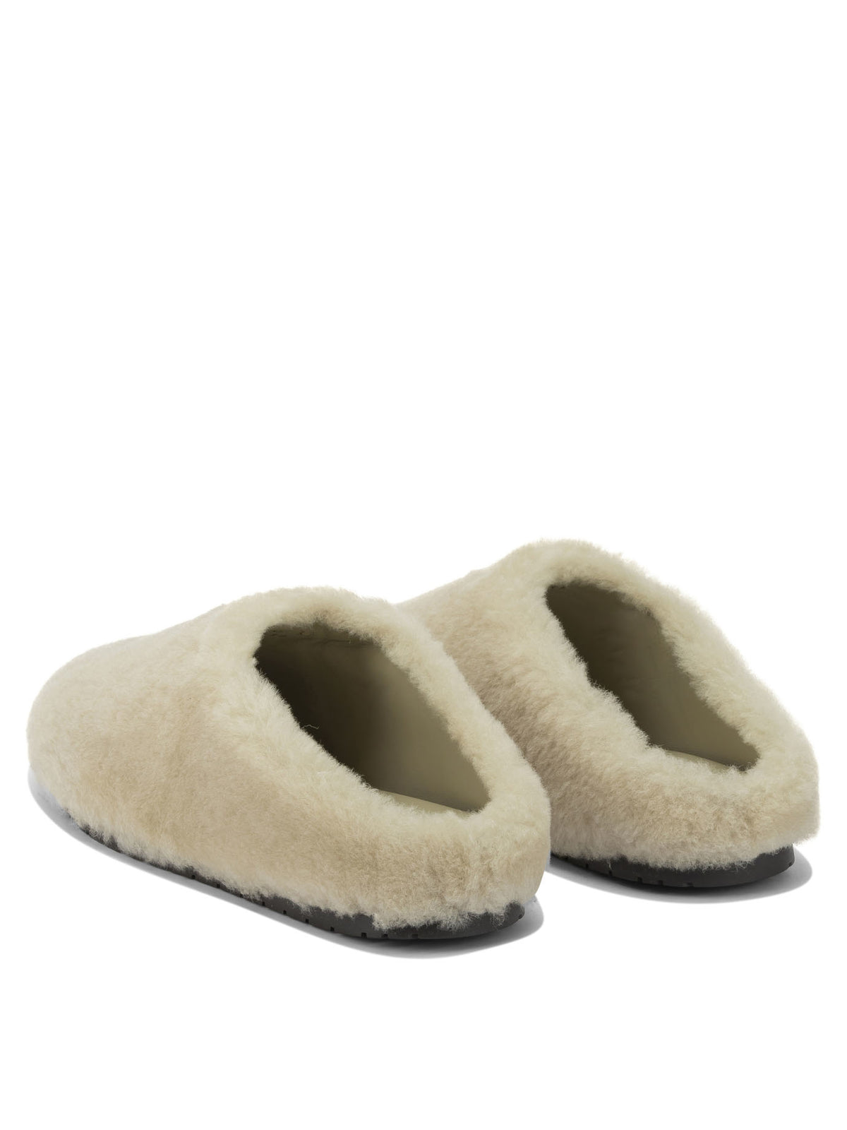 Prada Sheepskin sabots - Beige