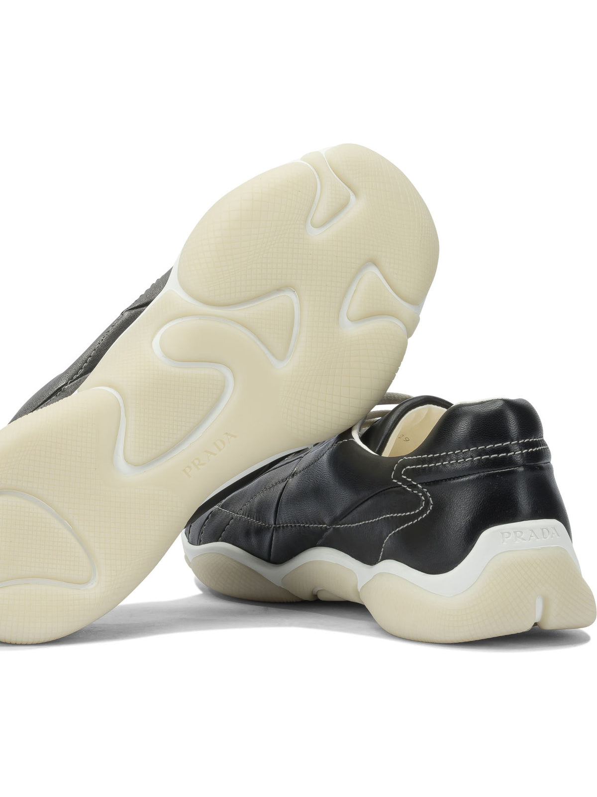 Prada Nappa leather sneakers - Black