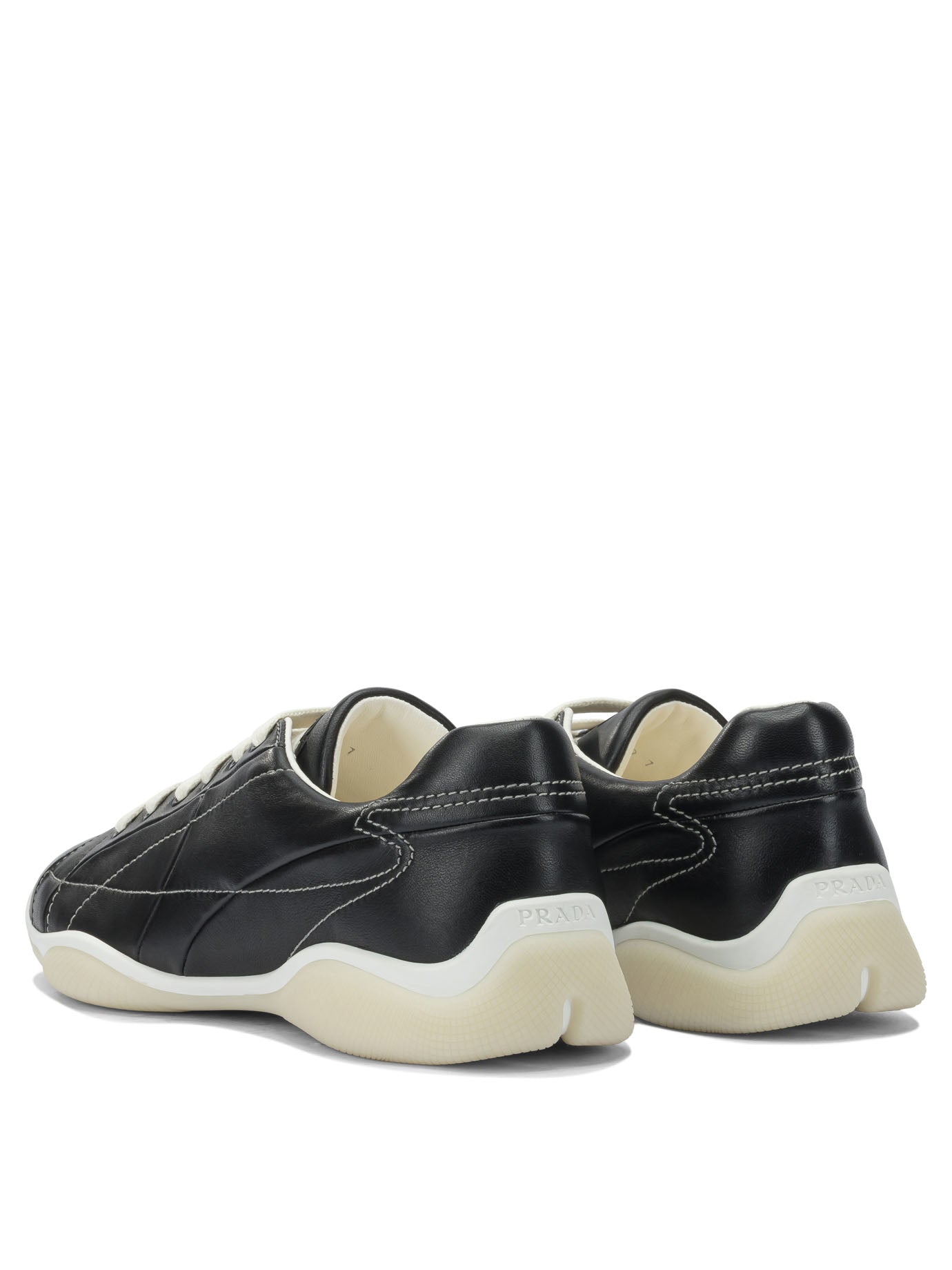 Prada Nappa leather sneakers - Black