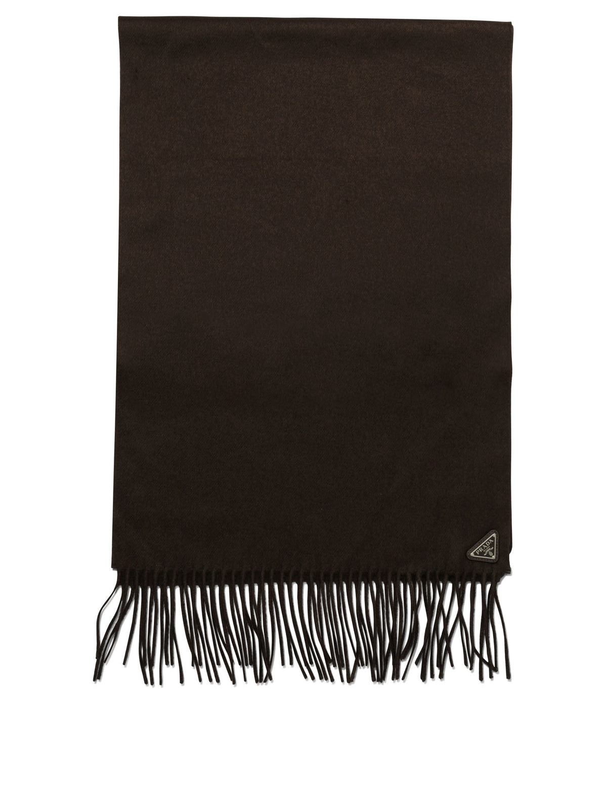 Prada Silk and cashmere scarf - Brown