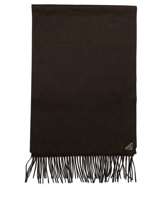 Prada Silk and cashmere scarf - Brown