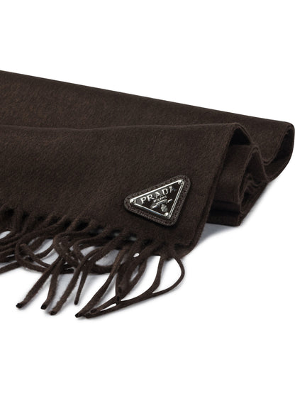 Prada Silk and cashmere scarf - Brown